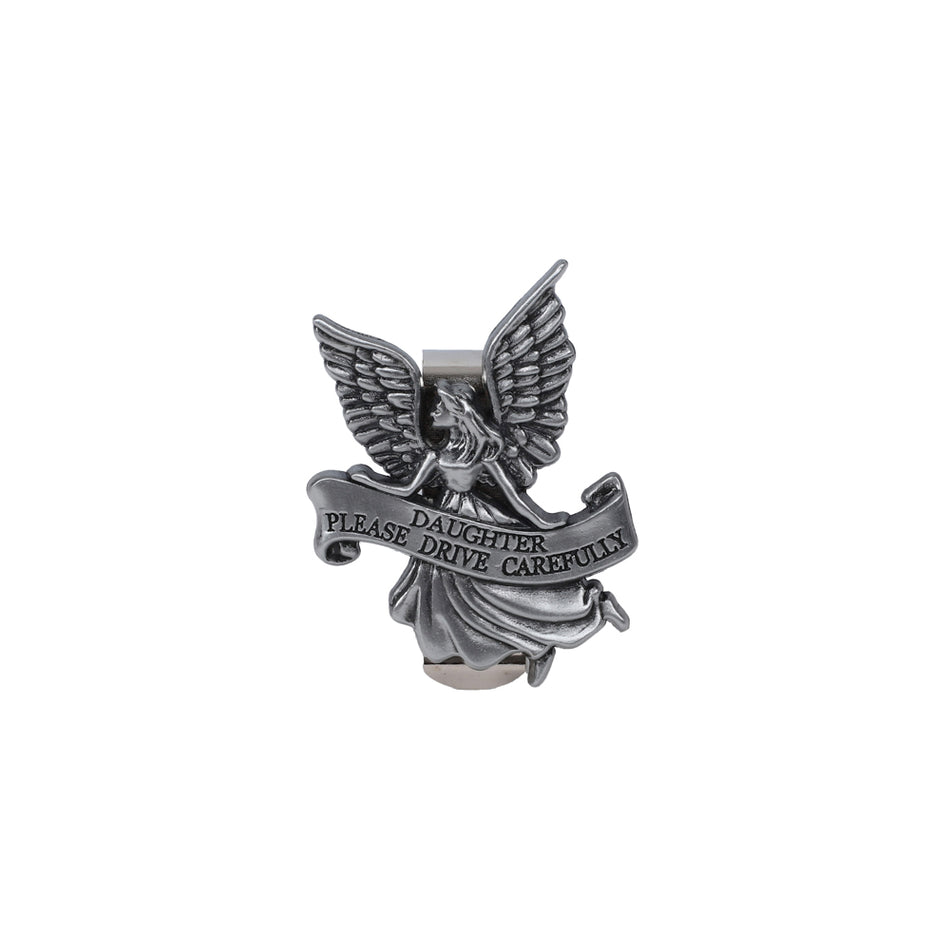 VISOR CLIP ANGEL DRIVE CAREFULLY DAUGHTER PK4