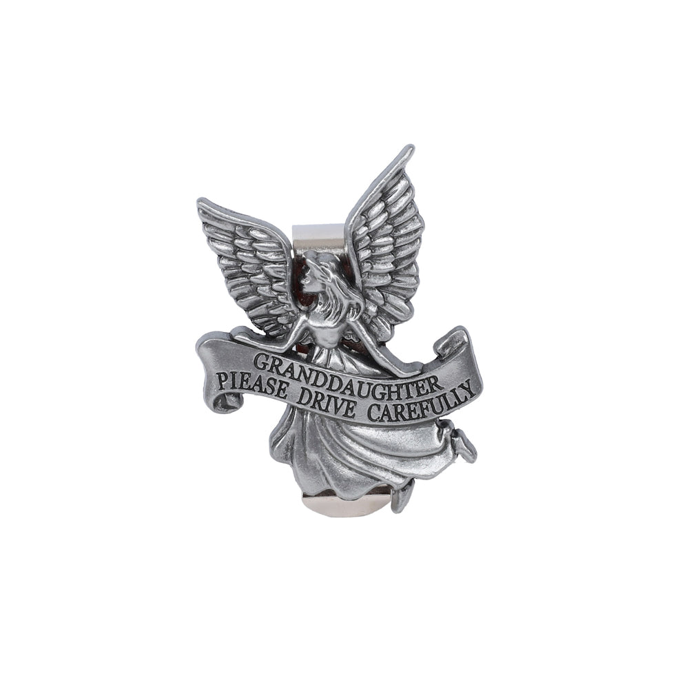 VISOR CLIP ANGEL DRIVE CAREFULLY GRANDDAUGHTER PK4