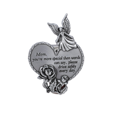 VISOR CLIP HEART MOM PK4
