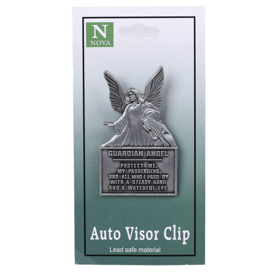 VISOR CLIP ANGEL STEADY HAND AND WATCHFUL EYE PK4