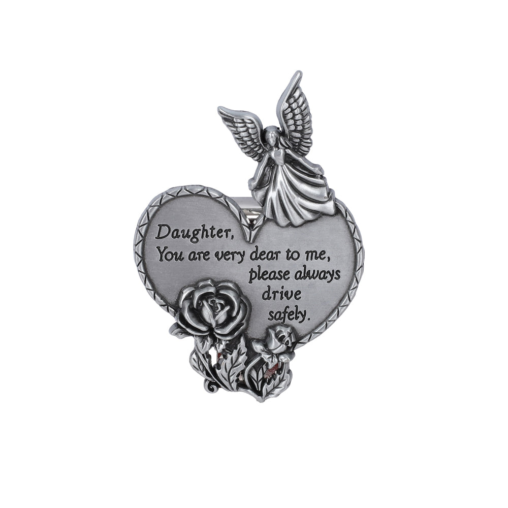 VISOR CLIP HEART DAUGHTER PK4