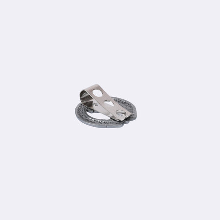 VISOR CLIP CLADDAGH W/ CROSS AND STONE PK4