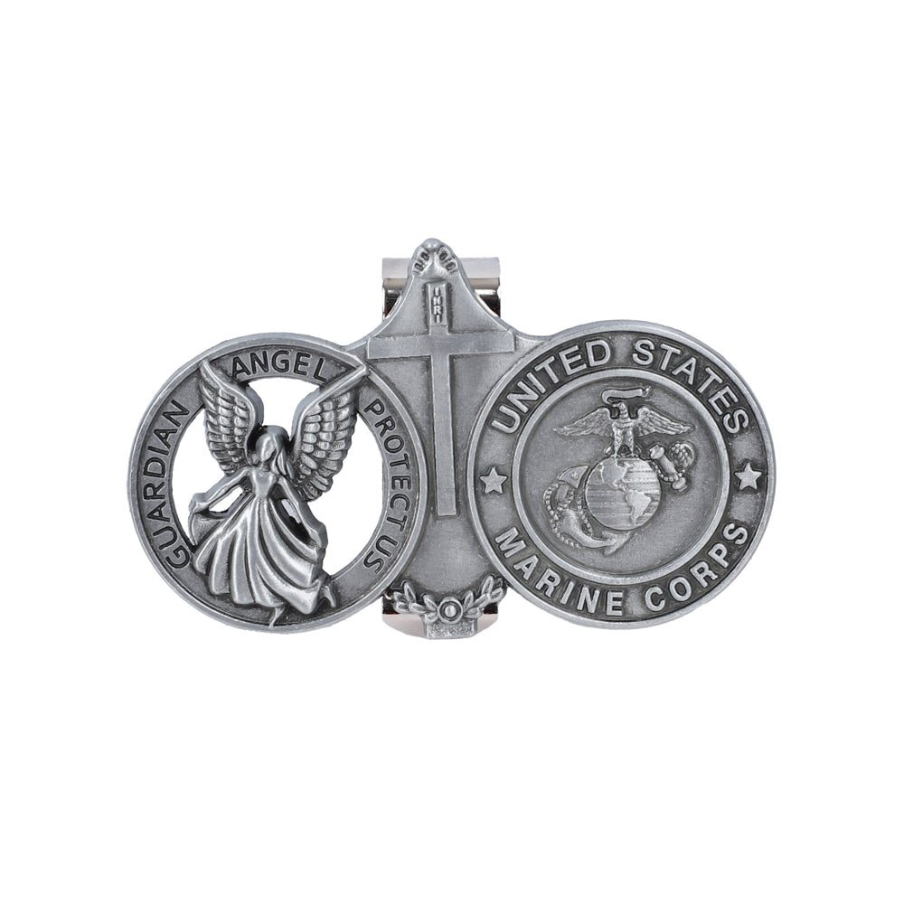 VISOR CLIP ANGEL U.S. MARINE CORPS PK4