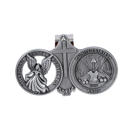VISOR CLIP ANGEL U.S. ARMY PK4
