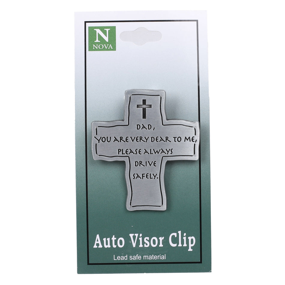 VISOR CLIP CROSS DAD PK4