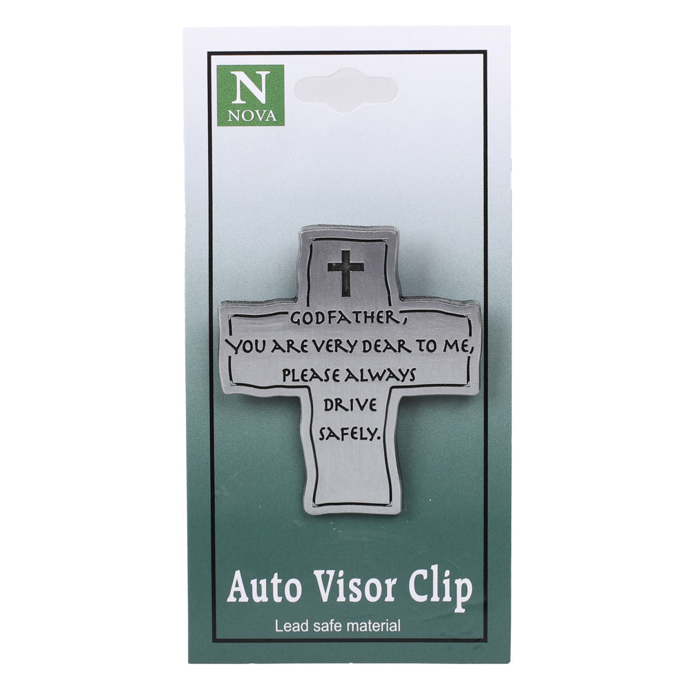 VISOR CLIP CROSS GODFATHER PK4