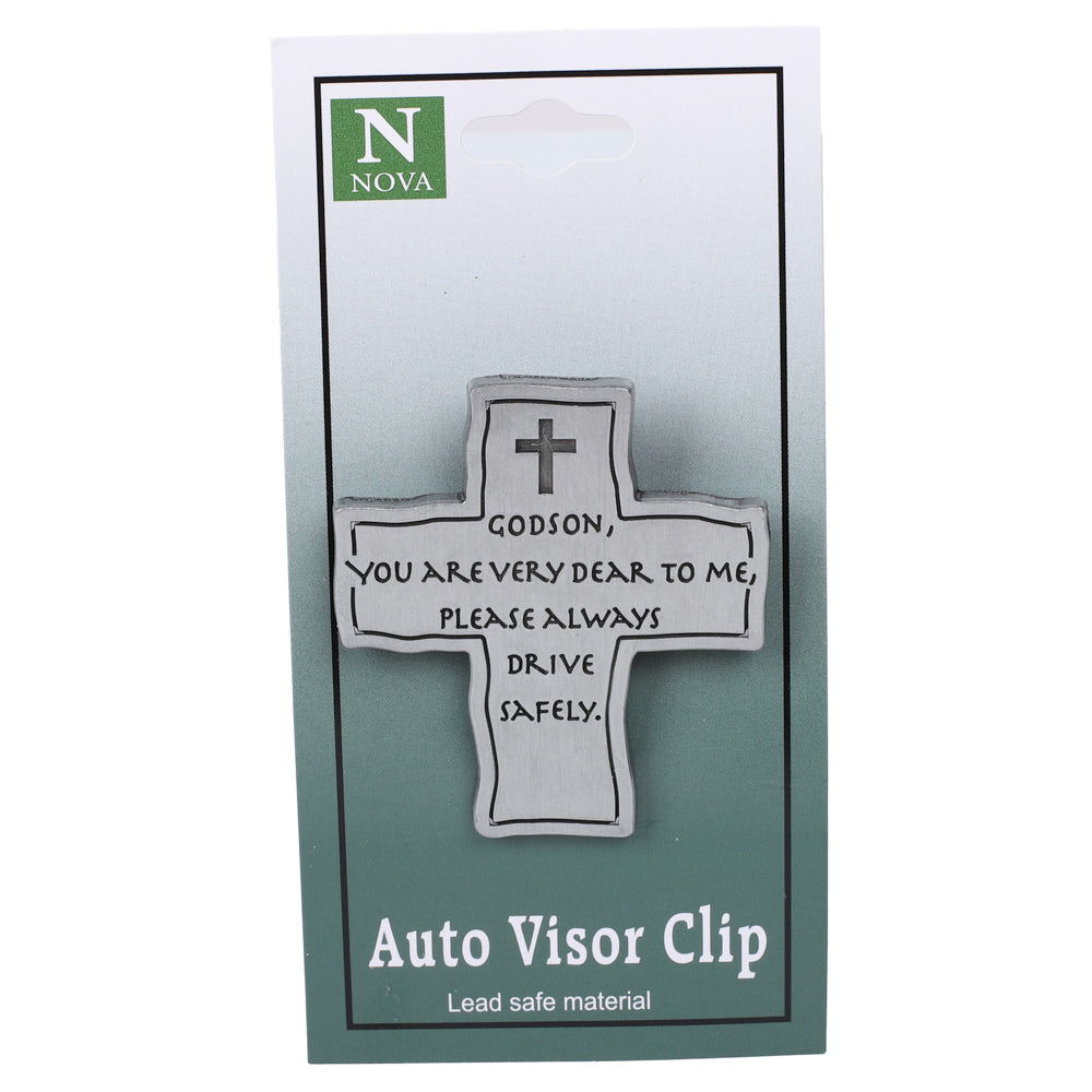 VISOR CLIP CROSS GODSON PK4