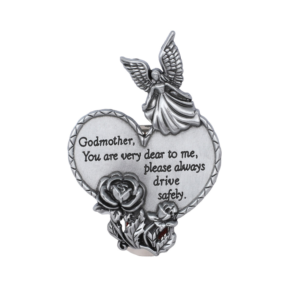 VISOR CLIP HEART GODMOTHER PK4