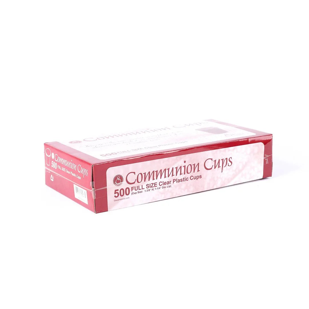 COMMUNION CUPS CLEAR FULL SIZE 1 3/8in 500CT