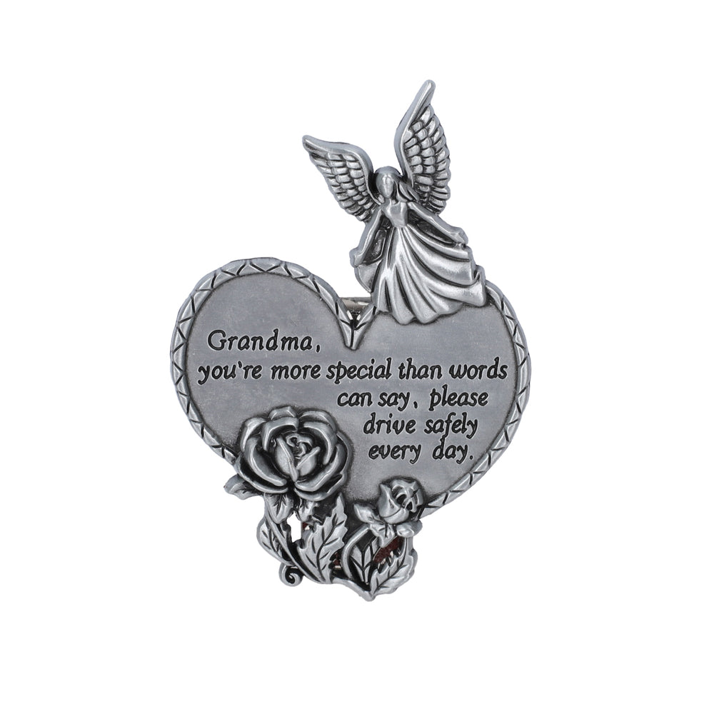VISOR CLIP HEART GRANDMA PK4