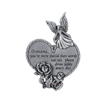 VISOR CLIP HEART GRANDMA PK4