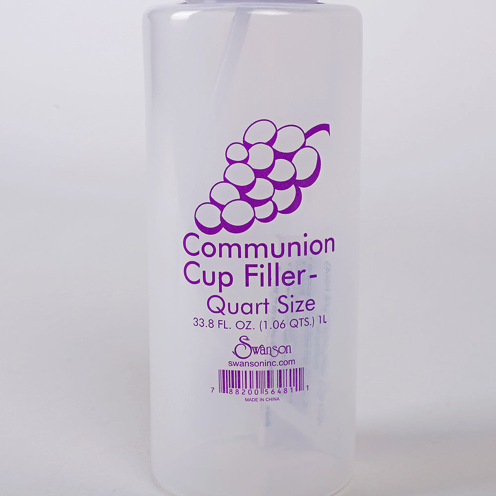 COMMUNION CUP FILLER BOTTLE QUART