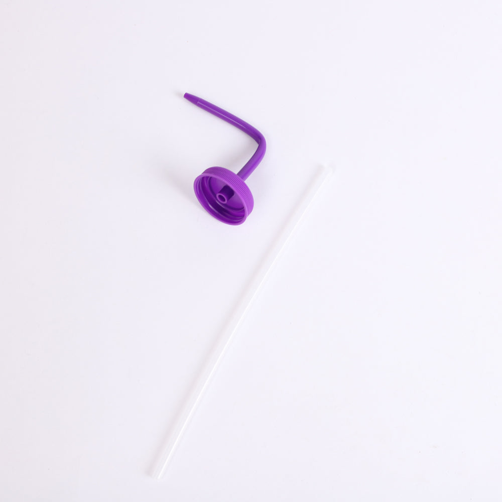 COMMUNION CUP FILLER CAP W/ NOZZLE & STRAW
