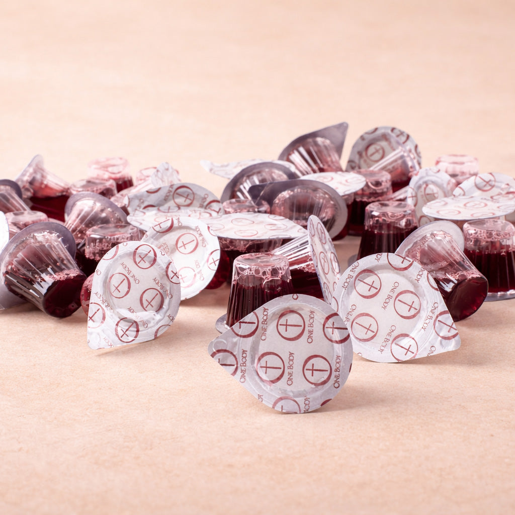 COMMUNION CUPS ONE BODY PREFILLED 25CT
