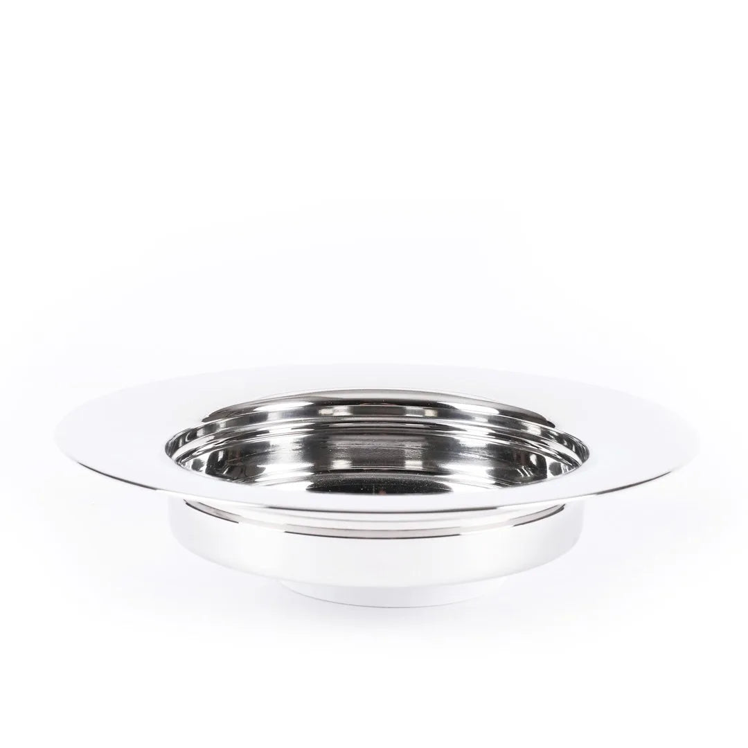 DELUXE COMMUNION BREAD PLATE SILVER