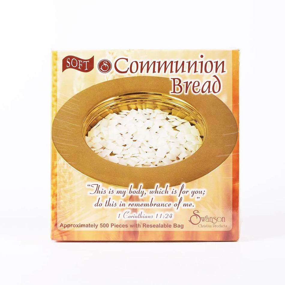 Swanson Soft Square Communion Bread - 500 Count by Swanson Christian Products