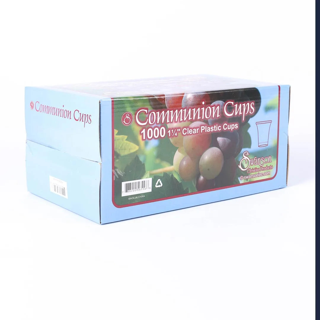 Communion Cups Clear Small 1 1/4In 1000 Count by Swanson Christian Products, product view 6