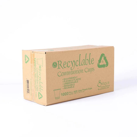 Clear Communion Cups - 1,000 or 6,000 Count by Swanson Christian Products, product view 8