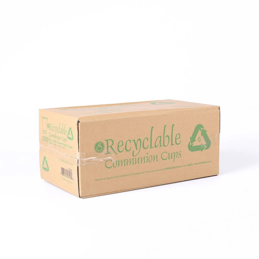 Clear Communion Cups - 1,000 or 6,000 Count by Swanson Christian Products, product view 9