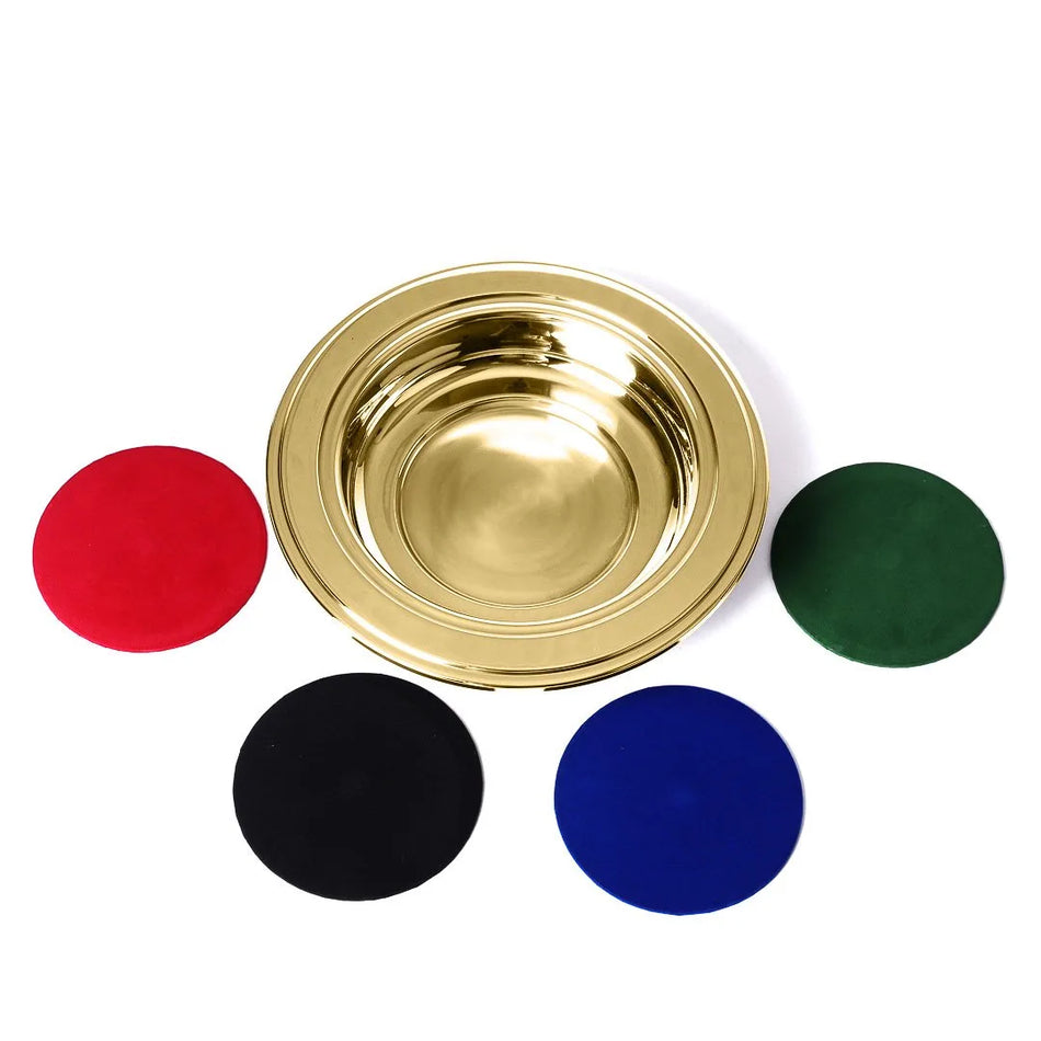 OFFERING PLATE GOLD W/4 PADS