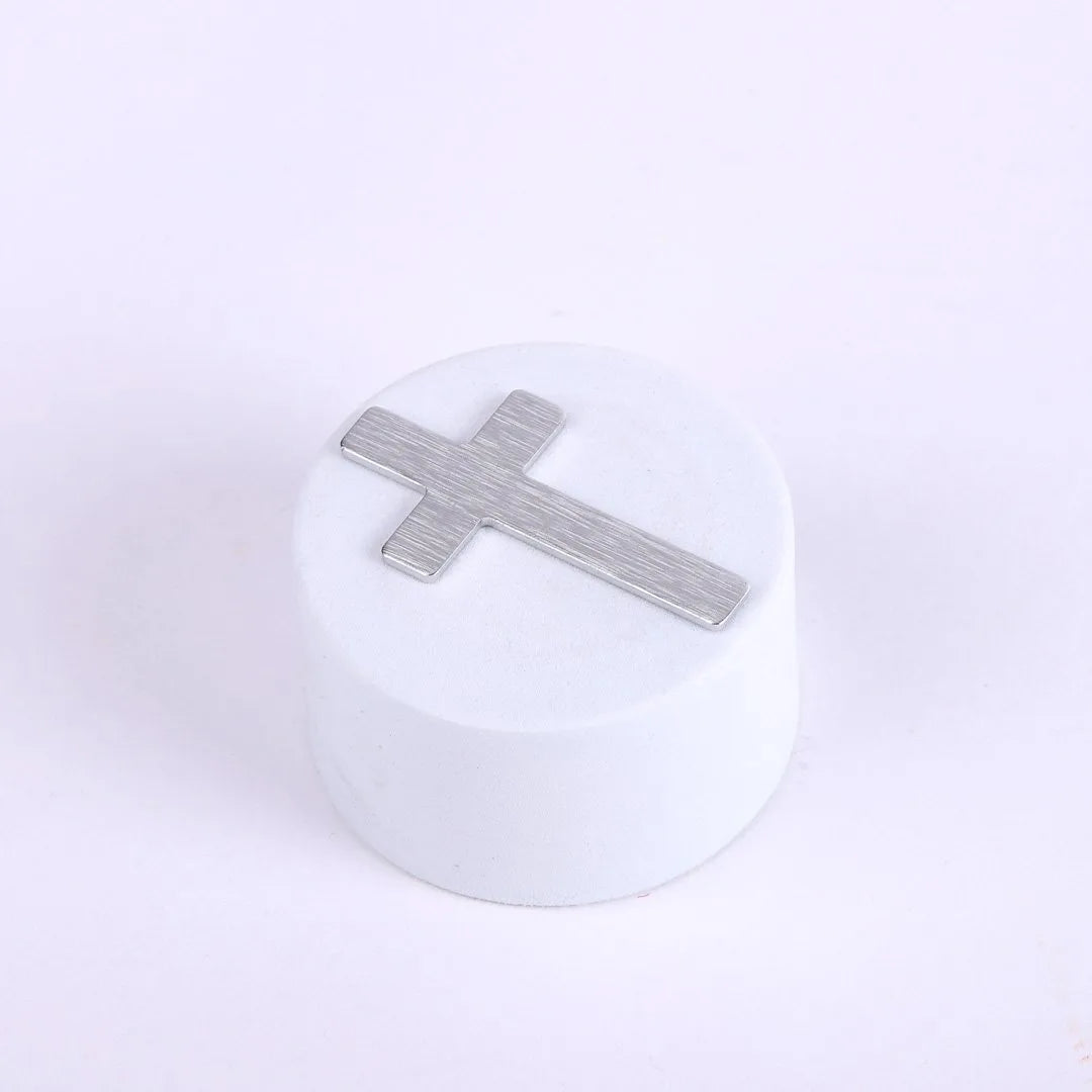 POCKET CROSS BLANK SILVER PK200
