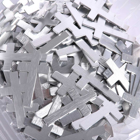 POCKET CROSS BLANK SILVER PK200
