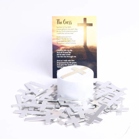 POCKET CROSS BLANK SILVER PK200
