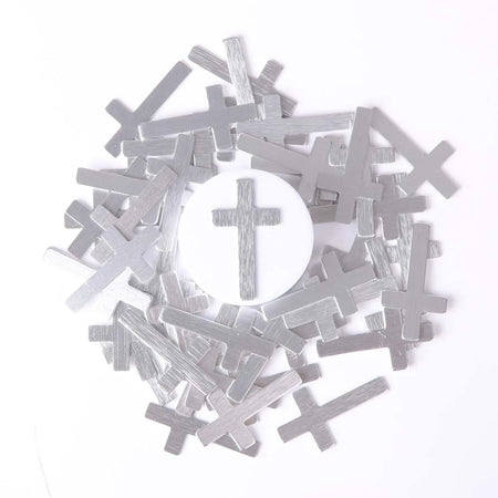 POCKET CROSS BLANK SILVER PK200