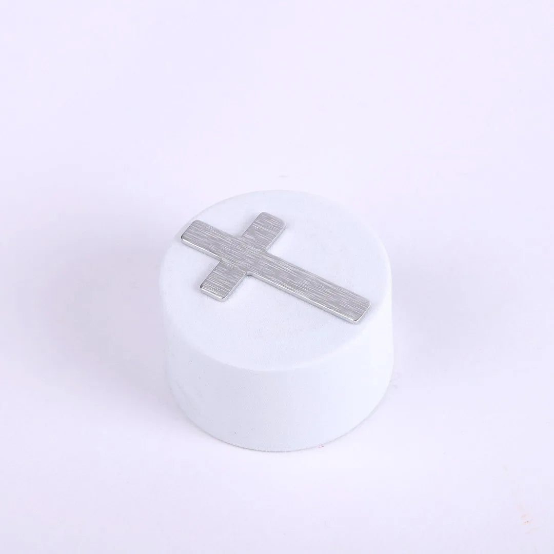 POCKET CROSS BLANK SILVER 1000PK