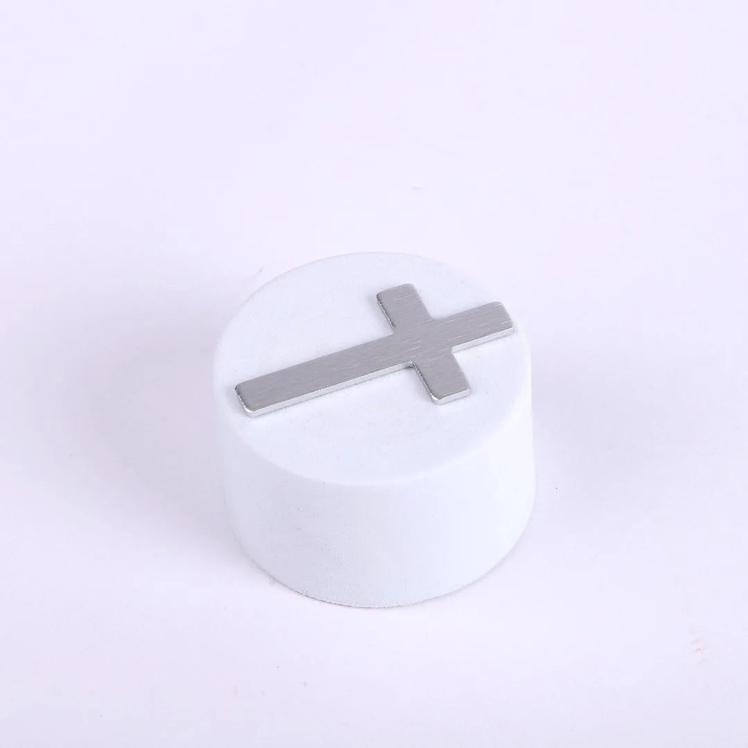 POCKET CROSS BLANK SILVER 1000PK