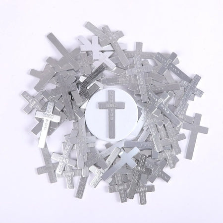 POCKET CROSS GOD LOVES YOU SILVER 1000PK