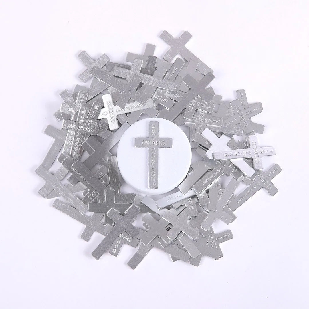 POCKET CROSS GOD ANSWERS PRAYERS SILVER PK200