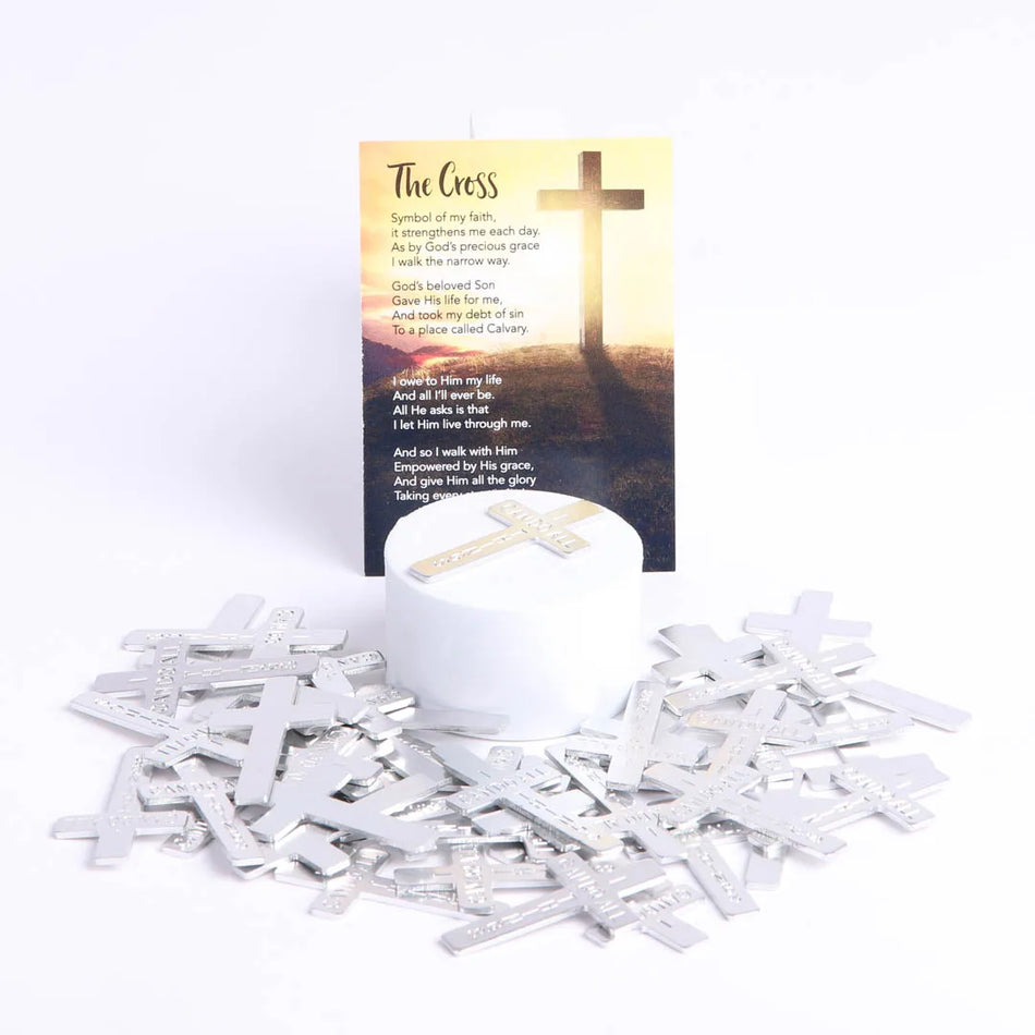 POCKET CROSS I CAN DO ALL THINGS SILVER PK200
