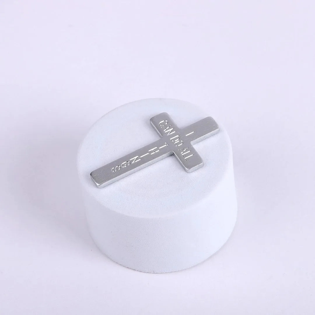 POCKET CROSS I CAN DO ALL THINGS SILVER 1000PK