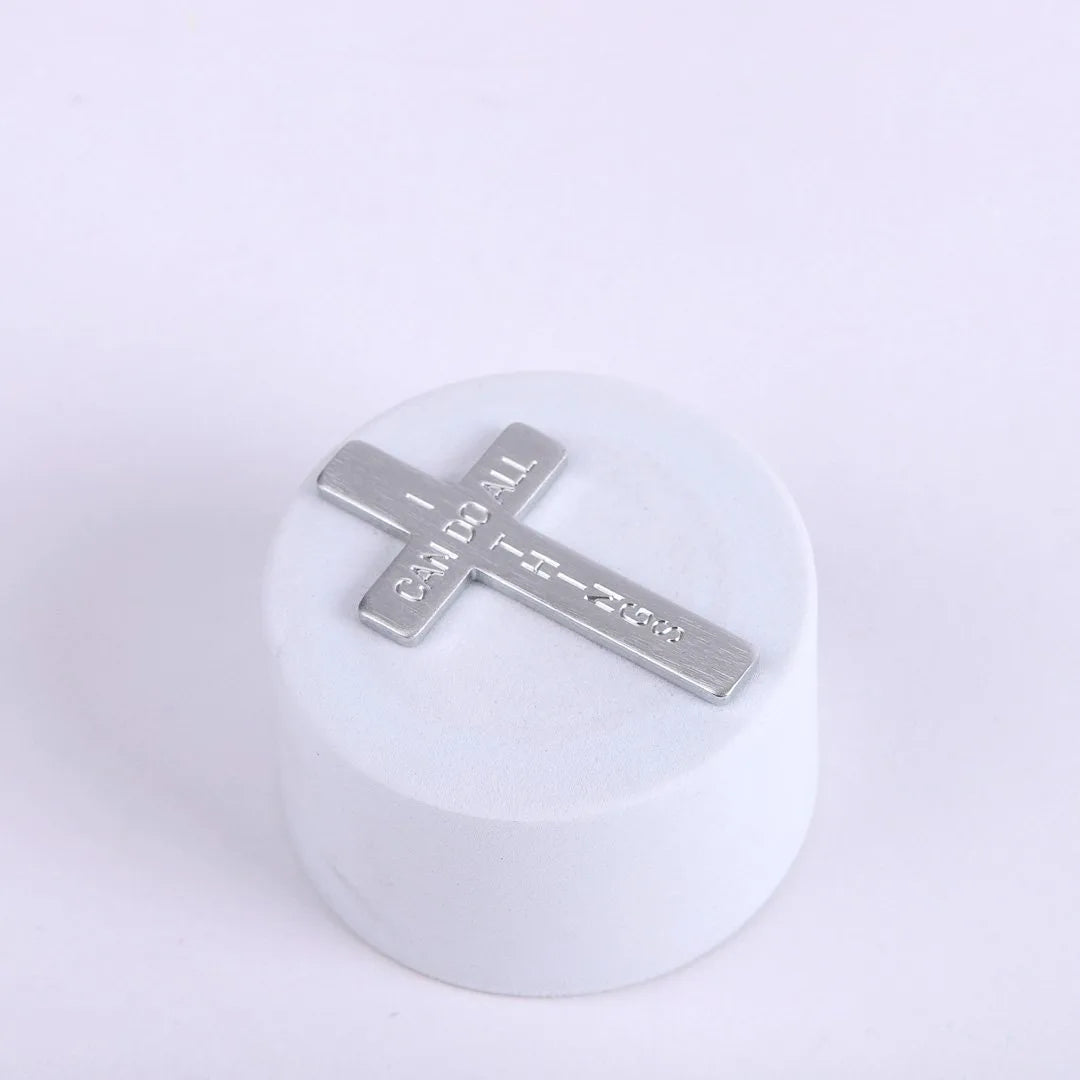 POCKET CROSS I CAN DO ALL THINGS SILVER 1000PK