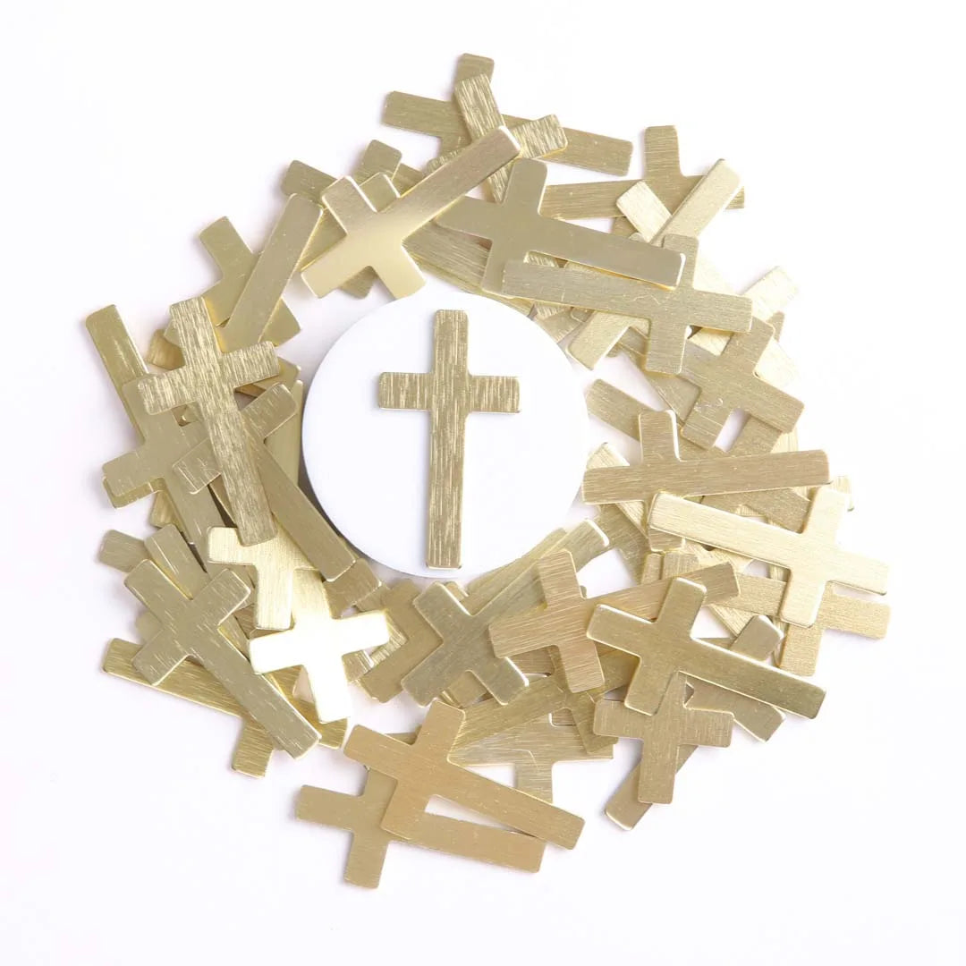 POCKET CROSS BLANK GOLD PK200