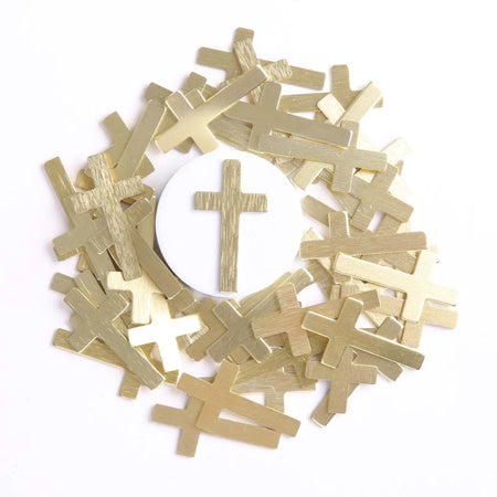 POCKET CROSS BLANK GOLD PK200