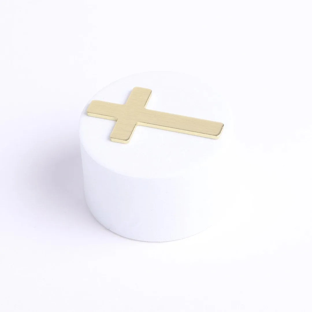 POCKET CROSS BLANK GOLD 1000PK