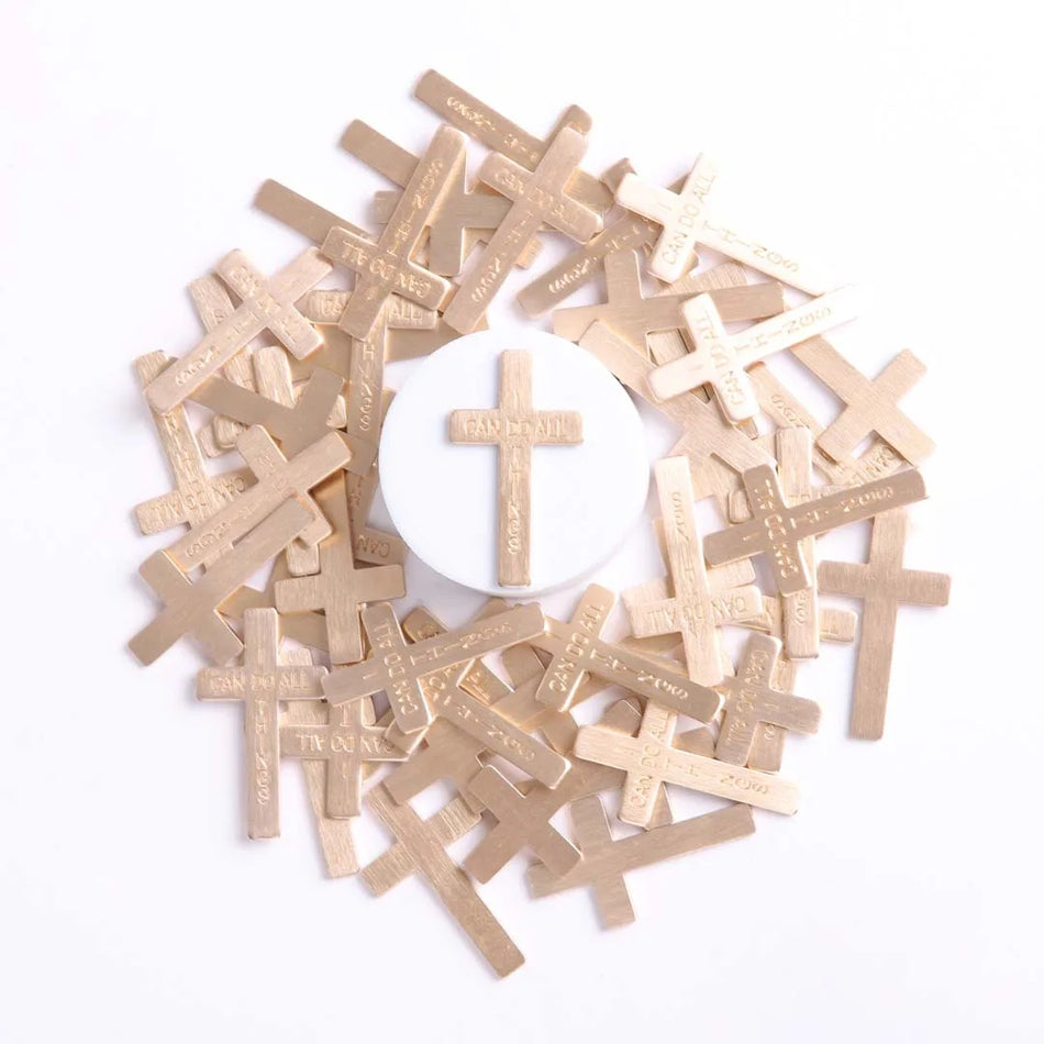 POCKET CROSS I CAN DO ALL THINGS GOLD PK200