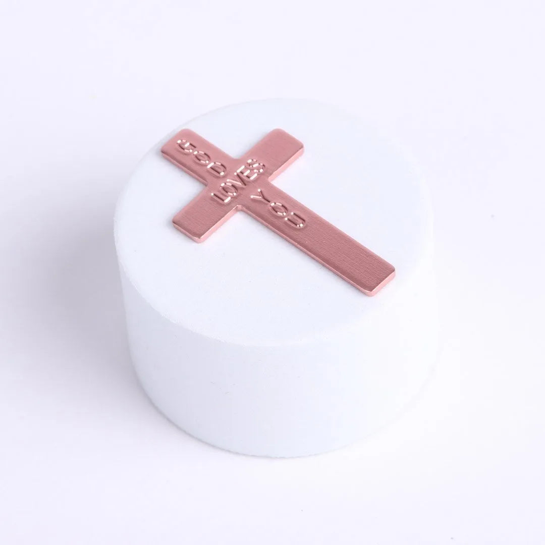 POCKET CROSS GOD LOVES YOU PINK 1000PK