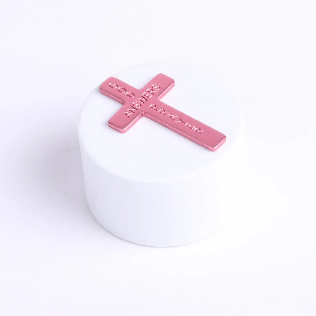 POCKET CROSS GOD ANSWERS PRAYERS PINK 1000PK