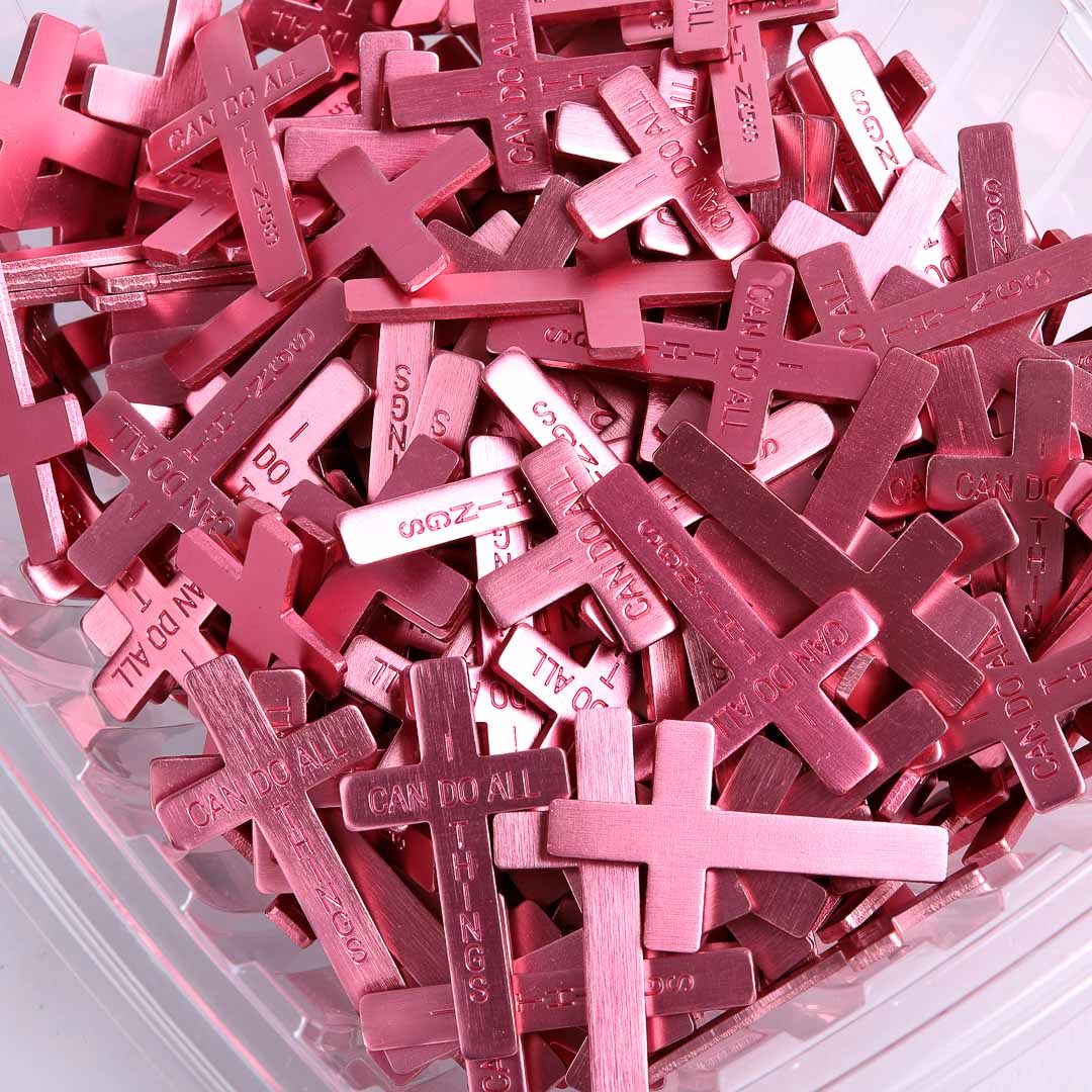 POCKET CROSS I CAN DO ALL THINGS PINK PK200
