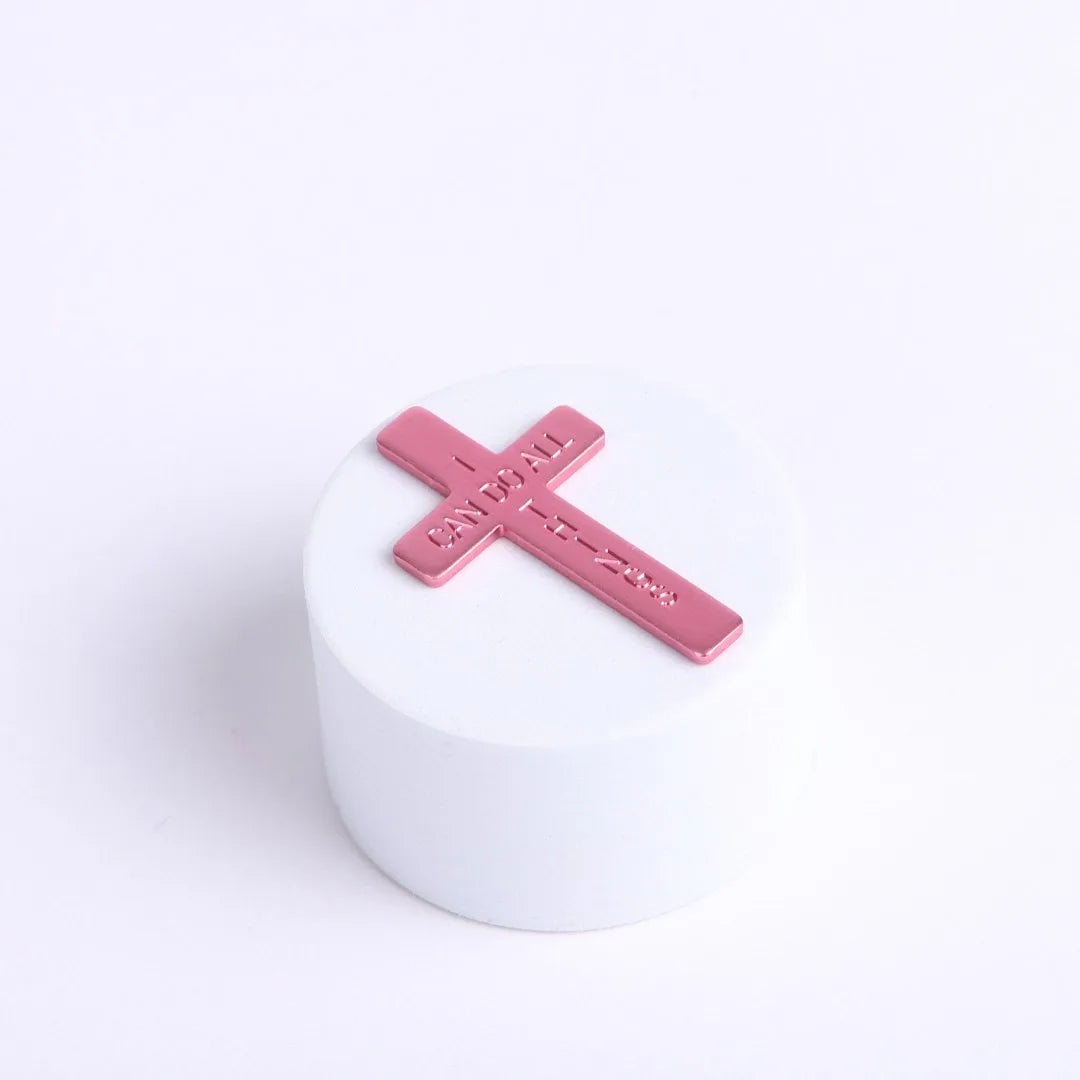 POCKET CROSS I CAN DO ALL THINGS PINK 1000PK