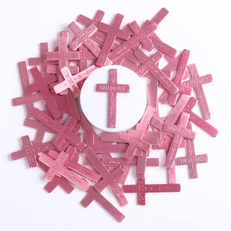 POCKET CROSS I CAN DO ALL THINGS PINK 1000PK