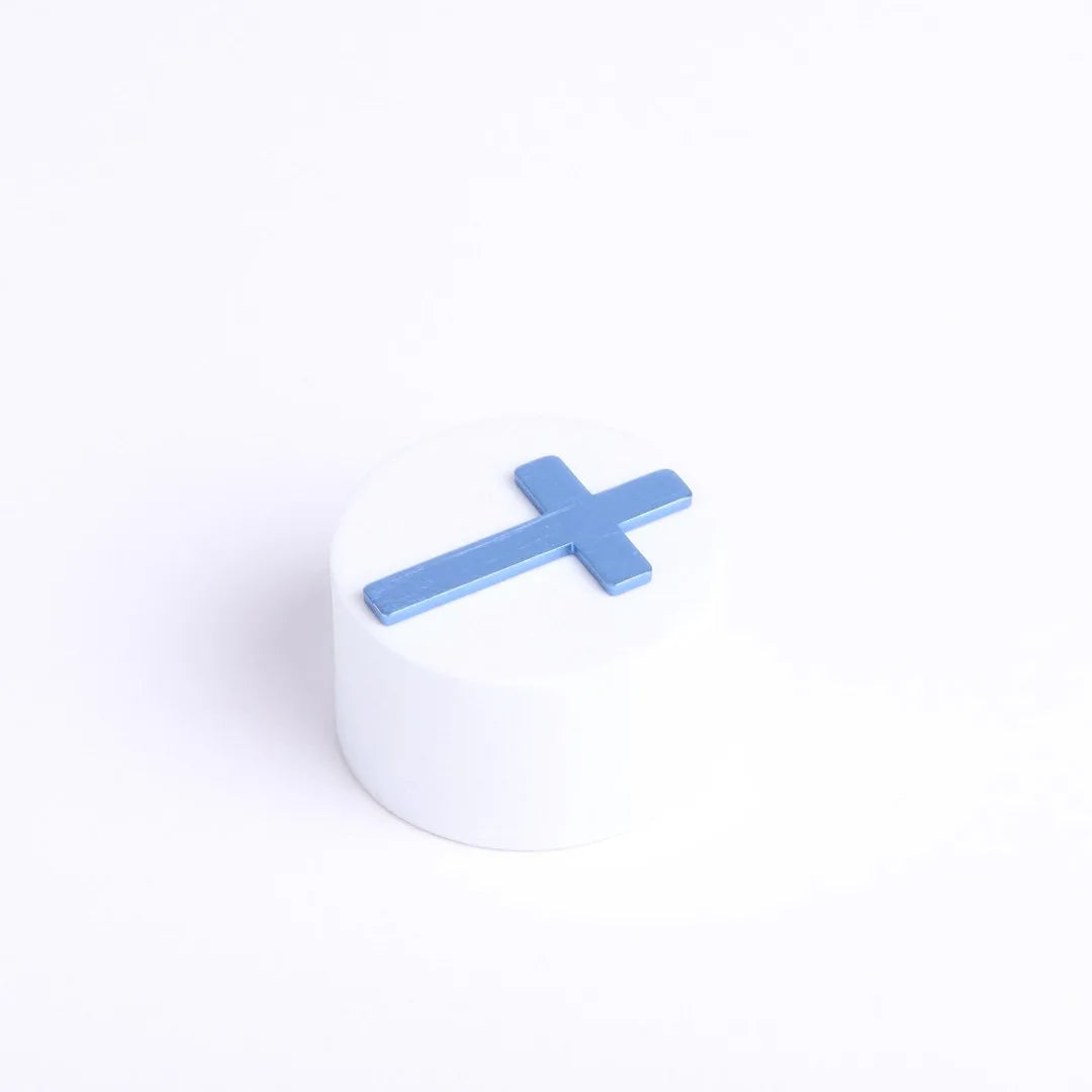 POCKET CROSS BLANK BLUE1000PK