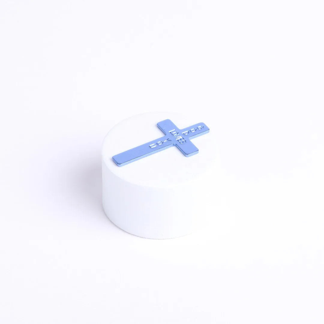 POCKET CROSS GOD LOVES YOU BLUE PK200