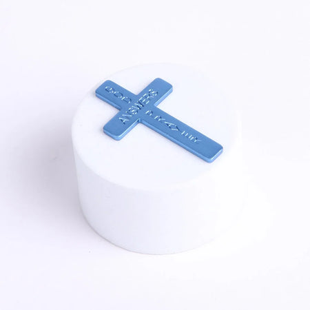 POCKET CROSS GOD ANSWERS PRAYERS BLUE 1000PK