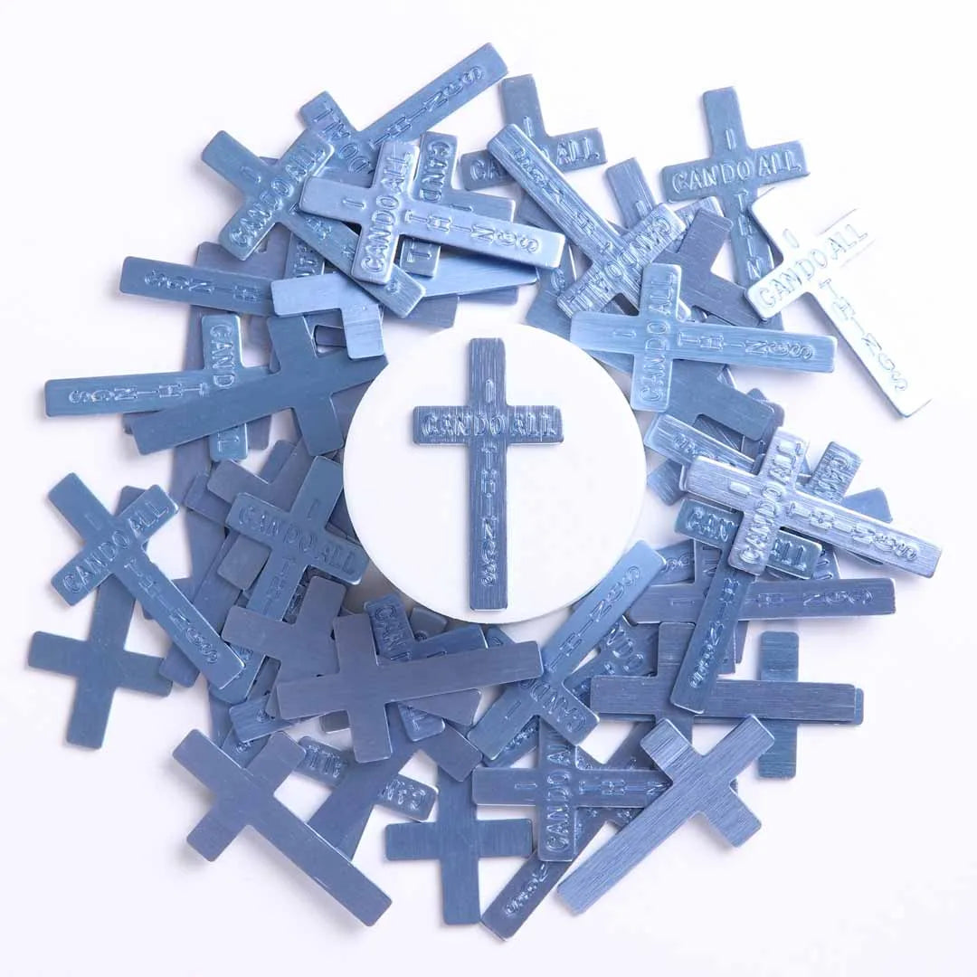 POCKET CROSS I CAN DO ALL THINGS BLUE PK200