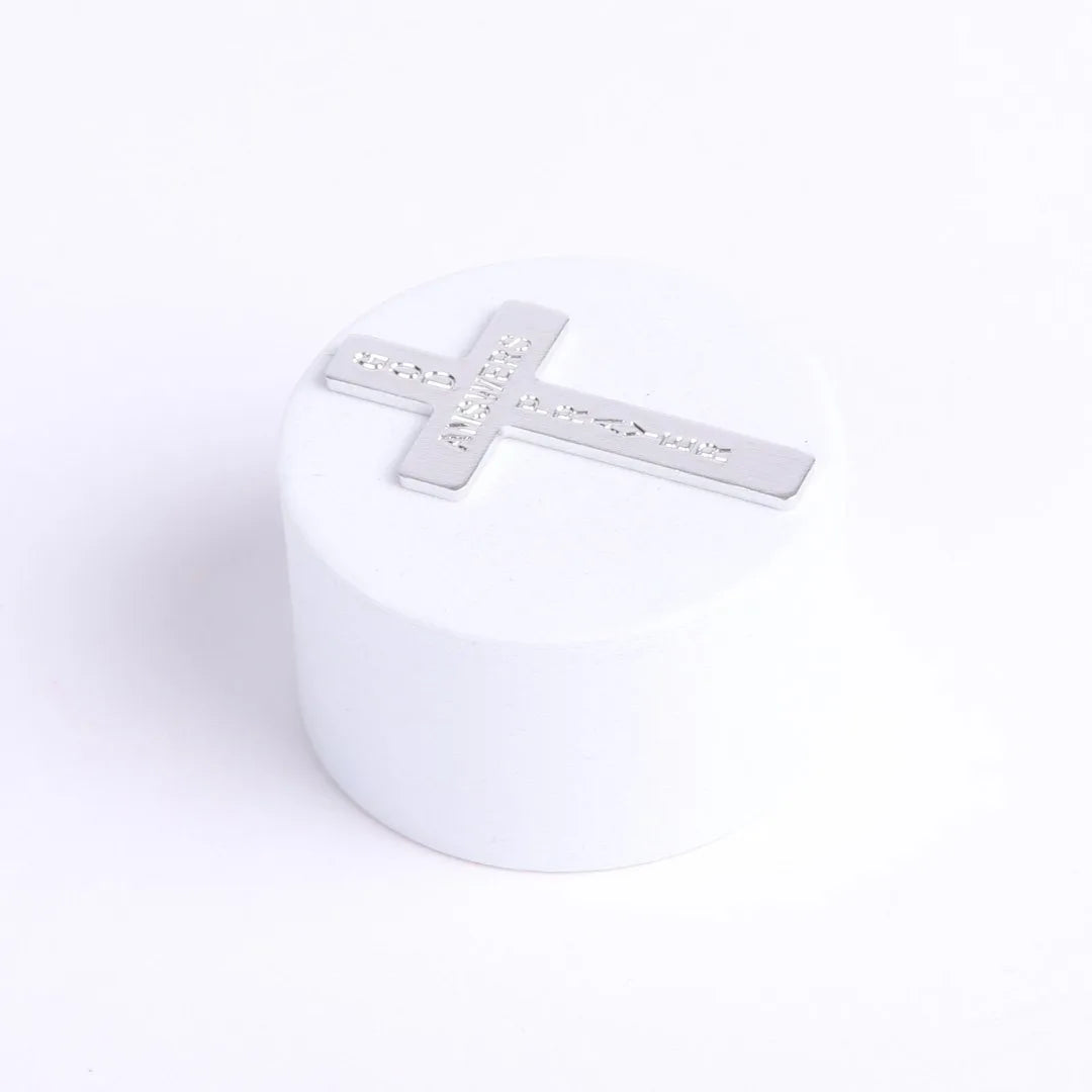 POCKET CROSS GOD ANSWERS PRAYERS SILVER 50PK