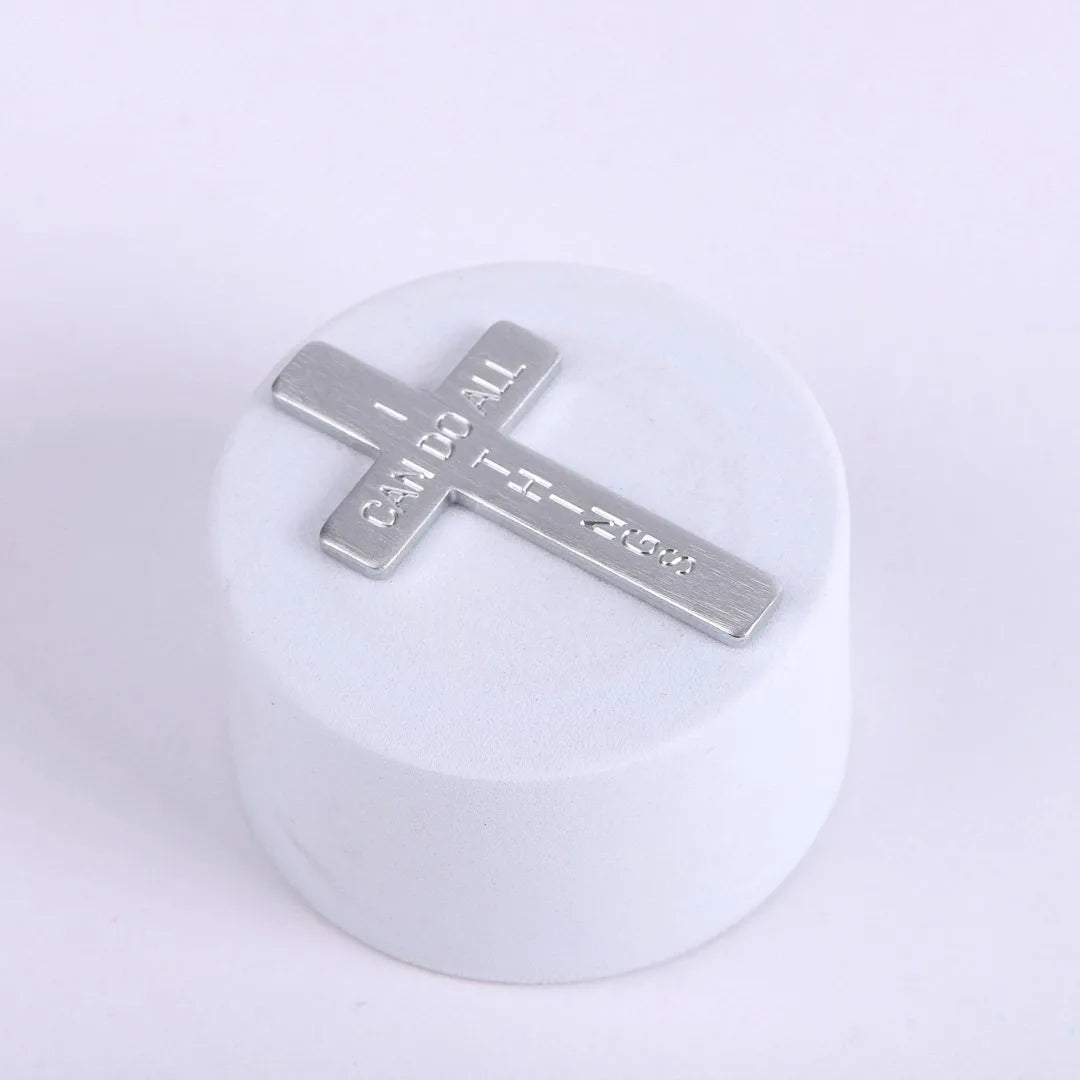 POCKET CROSS I CAN DO ALL THINGS SILVER PK50